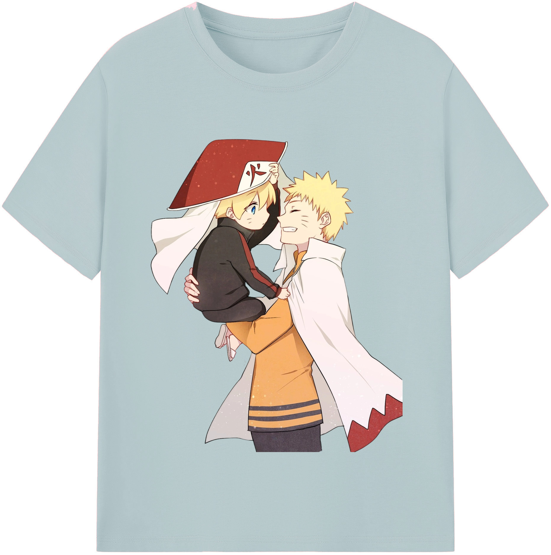 （画像用） NARUTO -ナルト- うずまき ナルト Uzumaki Naruto 綿100％半袖Tシャツ（フロントプリント）